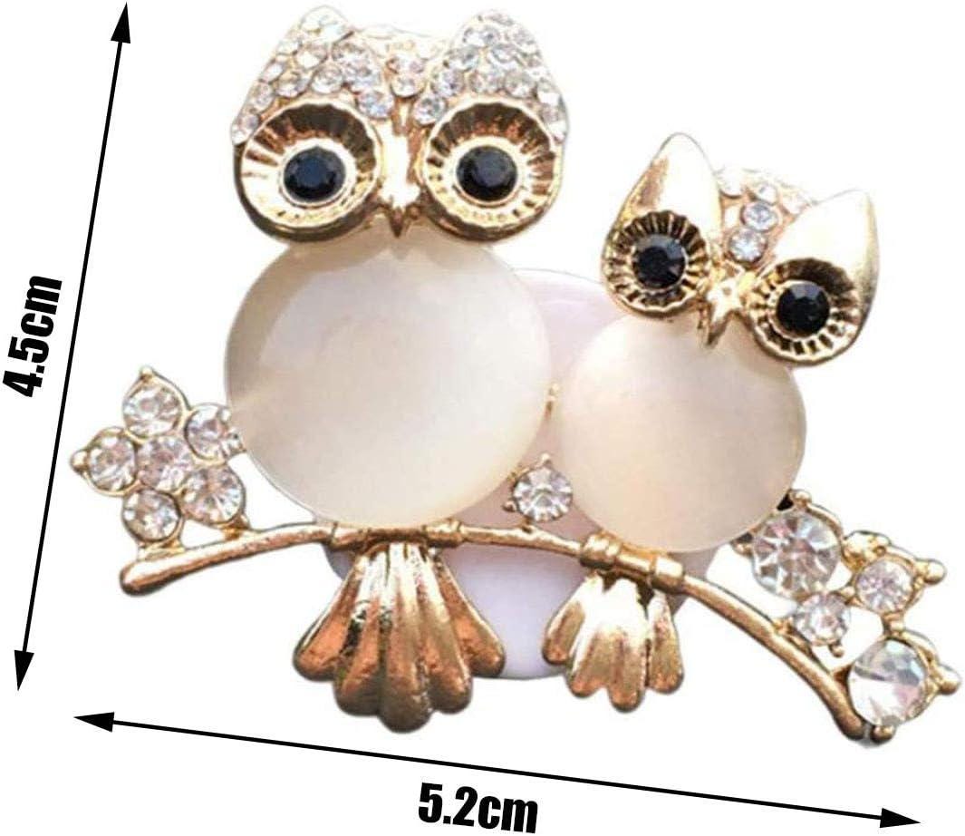 Crystal Owl Car Air Freshener Vent Clip – Rhinestone Perfume Diffuser, Aromatherapy Air Outlet Clip, Car Odor Eliminator