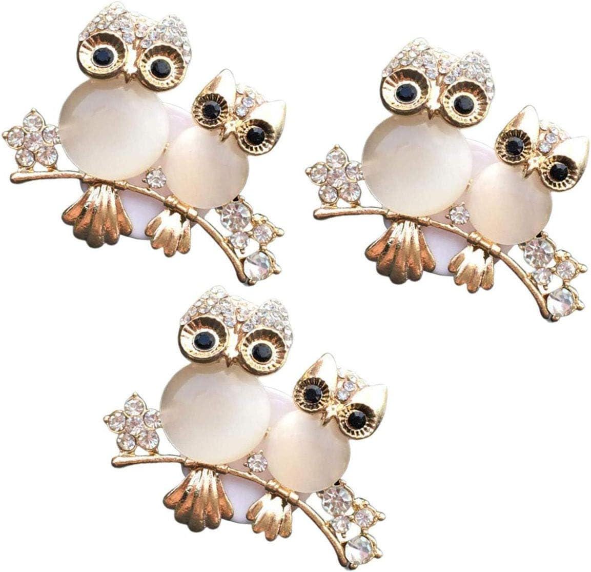 Crystal Owl Car Air Freshener Vent Clip – Rhinestone Perfume Diffuser, Aromatherapy Air Outlet Clip, Car Odor Eliminator