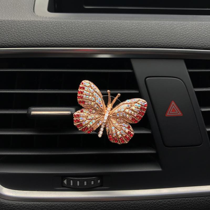 Butterfly Car Air Vent Clip β Elegant Aromatherapy Freshener & Stylish Auto Decor